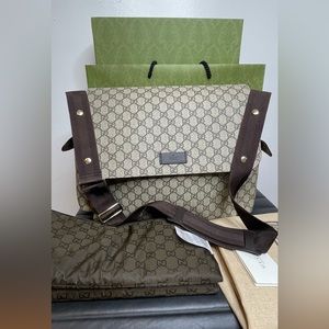 Gucci GG plus diaper bag